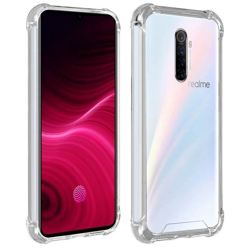 Funda compatible con OPPO FIND X2 PRO * Silicona transparente * Esquinas reforzadas