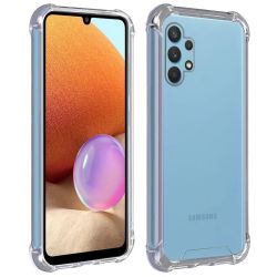 Funda compatible con SAMSUNG GALAXY A32 5G * Silicona transparente * Esquinas reforzadas