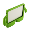 Funda compatible con tablet IPAD AIR / AIR 2 / PRO 9.7'' / 2017 / 2018 Silicona goma con asas para niños - Verde