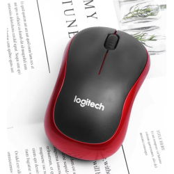 LOGITECH Ratón inalámbrico M185 ⋆ Silencioso ⋆ 2,4 GHz ⋆ USB ⋆ 1000DPI ⋆ 3 botones - Cómodo y eficiente