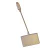 Adaptador 4 en 1 compatible con iPhone iPad lightning - OTG, lector tarjetas TF, SD y carga IOS