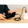 Cable de datos y carga tipo C a tipo C Negro ⋆ Longitud 1 metro ⋆ Compatible con dispositivos USB-C