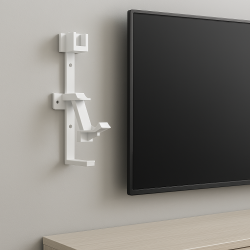 Soporte de pared para mandos y auriculares XBOX / XBOX ONE / PS5 / PS4 * Para 2 mandos y 1 auricular