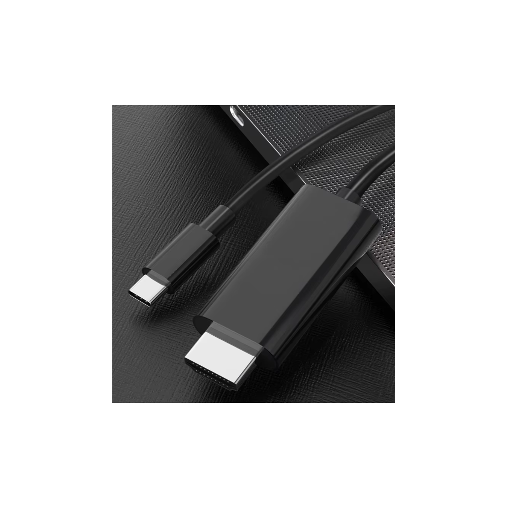 Cable USB-C a HDMI 4K 1,8 m ⋆ Thunderbolt 3 ⋆ DisplayPort Alt Mode ⋆ Vídeo y Audio