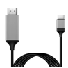 Cable 4K Tipo C a HDMI 1.8M Naylon compatible con iPhone 15 Series / MacBook Pro / Air / iPad / Galaxy S8-S23 / Surface etc 60Hz