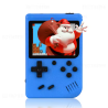 Mini consola portátil retro con 500 juegos clásicos ⋆ Pantalla LCD de 3'' ⋆ Incluye batería recargable y cable AV ⋆ Color AZUL