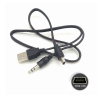 Cable Adaptador USB Macho / Mini USB Macho / Jack Macho 2 en 1 ⋆ Audio y carga para dispositivos Bluetooth y altavoces