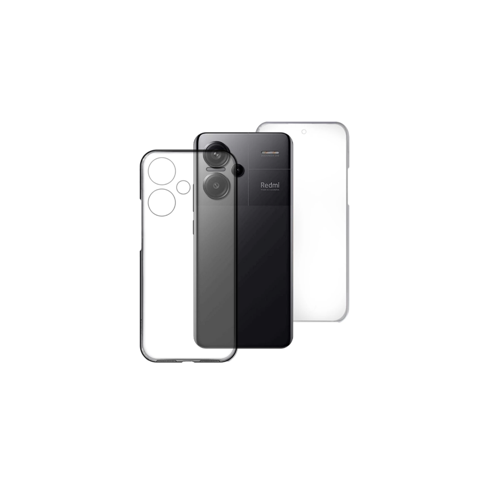 Funda 360° Xiaomi Redmi Note 13 Pro Plus 5G ⋆ Frontal de silicona y trasera de policarbonato ⋆ Protección total