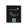 BLUE STAR Batería compatible con Nokia N95, N93i, E65 ⋆ BL-5F ⋆ Capacidad 1100 mAh