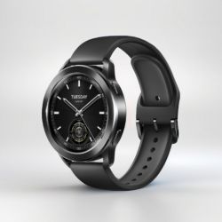XIAOMI WATCH S3 Negro ⋆ Reloj inteligente con múltiples funciones de salud y deporte ⋆ Pantalla AMOLED de 1.43"
