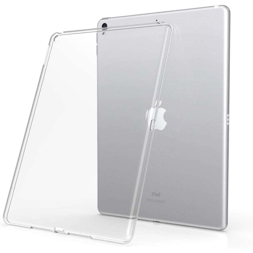 Funda compatible con IPAD 10.2 (2019 / 2021) ⋆ Ultrafina y Flexible de TPU ⋆ Transparente, Acceso a puertos y botones