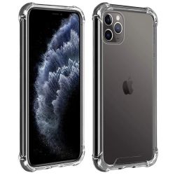 Funda compatible con IPHONE 11 PRO MAX * Silicona transparente * Esquinas reforzadas