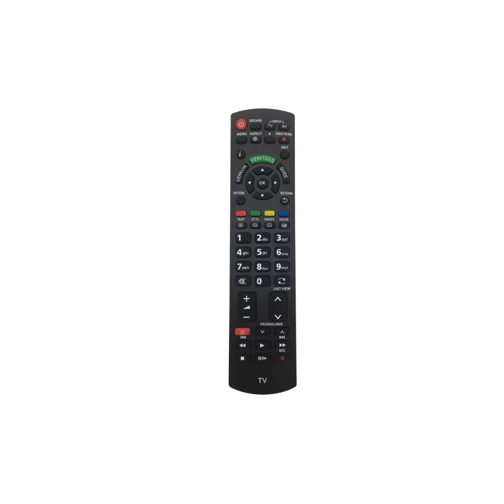 Mando a distancia N2QAYB000487 para Panasonic Viera TV LCD LED Plasma – Compatible con múltiples modelos