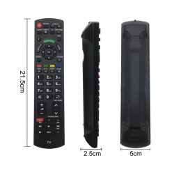 Mando a distancia N2QAYB000487 para Panasonic Viera TV LCD LED Plasma – Compatible con múltiples modelos
