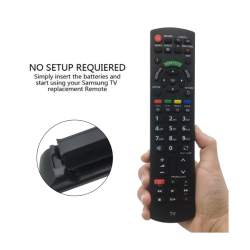 Mando a distancia N2QAYB000487 para Panasonic Viera TV LCD LED Plasma – Compatible con múltiples modelos