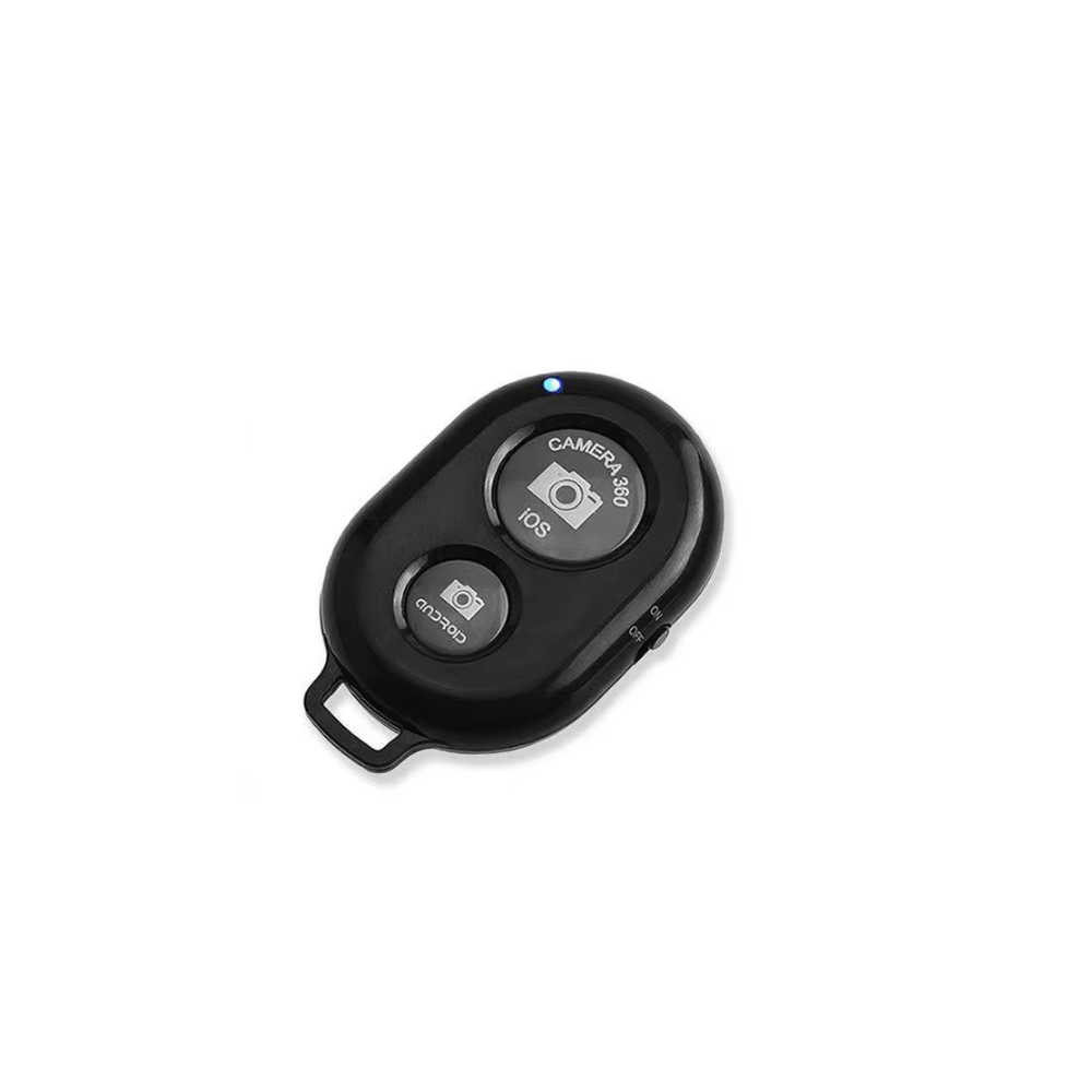 Disparador remoto Bluetooth para cámara – Control inalámbrico para selfies y fotos con iOS y Android