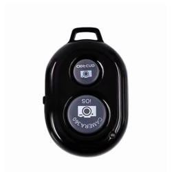 Disparador remoto Bluetooth para cámara – Control inalámbrico para selfies y fotos con iOS y Android