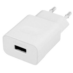 HUAWEI Cargador adaptador de red USB * Modelo HW-050100E01 * Blanco 1A * Original