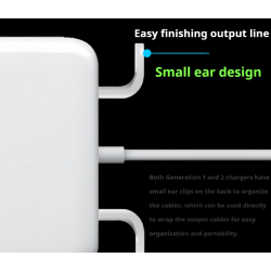 Cargador compatible con MagSafe 2 60W tipo T ⋆ Para MacBook Pro Retina 13" modelos A1425 y A1502 (2012–2015)