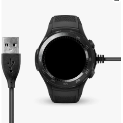 Cable de carga compatible para HUAWEI WATCH 2 ⋆ Base magnética con conector USB ⋆ Longitud 98 cm ⚡⌚