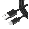 Cable Sony UCB20 USB-A a USB-C – 95 cm – Negro – Carga rápida hasta 3A – Protección térmica 🔌