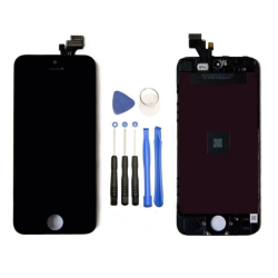 Pantalla LCD + táctil negra compatible para iPHONE SE (2016) – Modelos A1662 / A1723 / A1724 – Repuesto 📱🔧