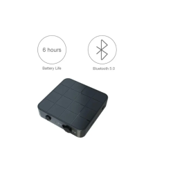 Adaptador KN319 BLUETOOTH 5.0 – Transmisor y receptor 2 en 1 – Jack 3.5 mm y RCA – TV, coche, PC, altavoz 🔊📺🎧