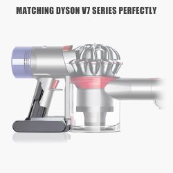 Batería compatible con Dyson V7 ⋆ 6000 mAh ⋆ Con pantalla ⋆ Incluye filtros y cepillo ⋆ 21.6 V ⋆ Li-ion 🔋🧹📦