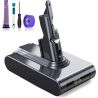 Batería compatible con Dyson V7 ⋆ 6000 mAh ⋆ Con pantalla ⋆ Incluye filtros y cepillo ⋆ 21.6 V ⋆ Li-ion 🔋🧹📦