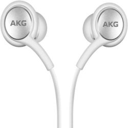 SAMSUNG Auriculares cable tipo C USB C Manos libres Tuned by AKG EO-IG955 originales con sonido premium - Blanco