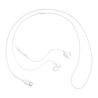 SAMSUNG Auriculares cable tipo C USB C Manos libres Tuned by AKG EO-IG955 originales con sonido premium - Blanco