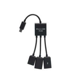 Cable adaptador 3 en 1 OTG...