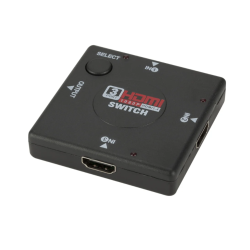 Conmutador switch HDMI 3 en 1 ⋆ 1080P HD ⋆ Selector inteligente y manual ⋆ 3 entradas 1 salida ⋆ PS3, Xbox, HDTV 📺🎮🔀🖥️