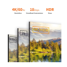 Cable divisor compatible con HDMI ⋆ 1 entrada a 2 salidas ⋆ Resolución 1080P ⋆ Adaptador Y dual para TV, monitor, portátil 🎥🔌🖥️📺
