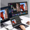 Cable divisor compatible con HDMI ⋆ 1 entrada a 2 salidas ⋆ Resolución 1080P ⋆ Adaptador Y dual para TV, monitor, portátil 🎥🔌🖥️📺