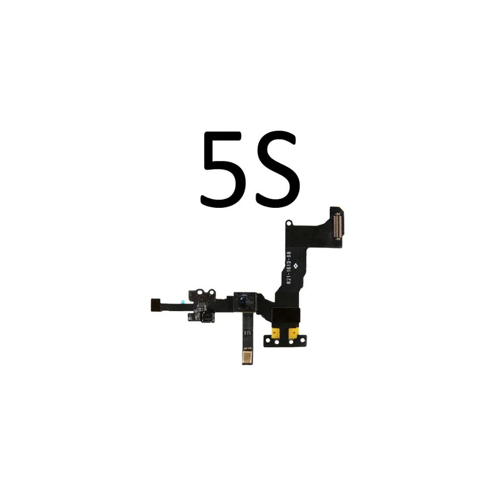 Cámara frontal compatible con IPHONE 5S / SE 2016 ⋆ Con flex, micrófono y sensor de proximidad ⋆ Repuesto completo 📷🔧📱