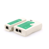Tester probador de cables de red RJ45 RJ11⋆ Para Cat5, Cat6, Cat7, 8P/6P ⋆ LED + Detección de escudo ⋆ AMPCOM