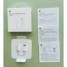 CAJA ABIERTA Apple Original Cable adaptador lightning macho a jack 3.5mm hembra para iPhone iPad 8cm modelo MMX62ZM/A A1749