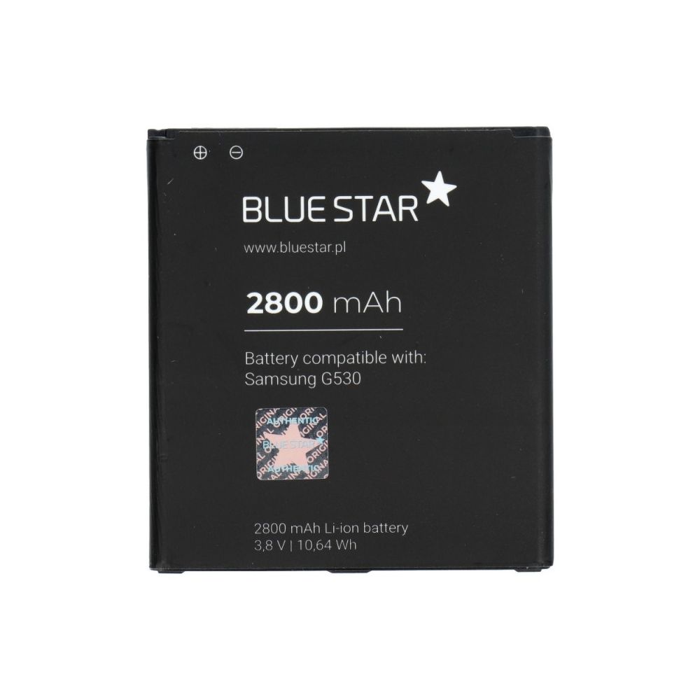 BLUE STAR Batería compatible con Samsung Galaxy Grand Prime / G530 / J3 (2016) / J320 / J5 / J500 ⋆ EB-BG530 ⋆ 2600 mAh