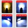 Linterna LED recargable HB-2678-6 ⋆ 6COB blanca y amarilla ⋆ carga solar y USB ⋆ IP44 ⋆ camping, coche, emergencias