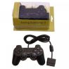 Mando Dual Shock compatible con PlayStation 2 y PS1 🎮 con vibración ⋆ conexión PS2 ⋆ cable 1,8 m ⋆ nuevo