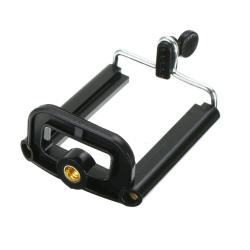 Soporte adaptador universal extensible para móvil y cámara deportiva ⋆ Trípode / aro de luz / palo selfie ⋆ 5,5–8,5 cm