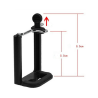 Soporte adaptador universal extensible para móvil y cámara deportiva ⋆ Trípode / aro de luz / palo selfie ⋆ 5,5–8,5 cm
