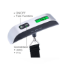 Báscula portátil digital colgante 10g–50kg ⋆ Pantalla LCD con retroiluminación ⋆ Equipaje maletas viaje precisión 10 g