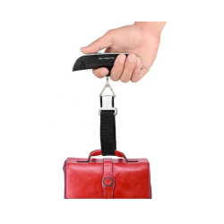 Báscula digital de equipaje portátil ⋆ Balanza para maletas de viaje hasta 50 kg ⋆ Pantalla LCD