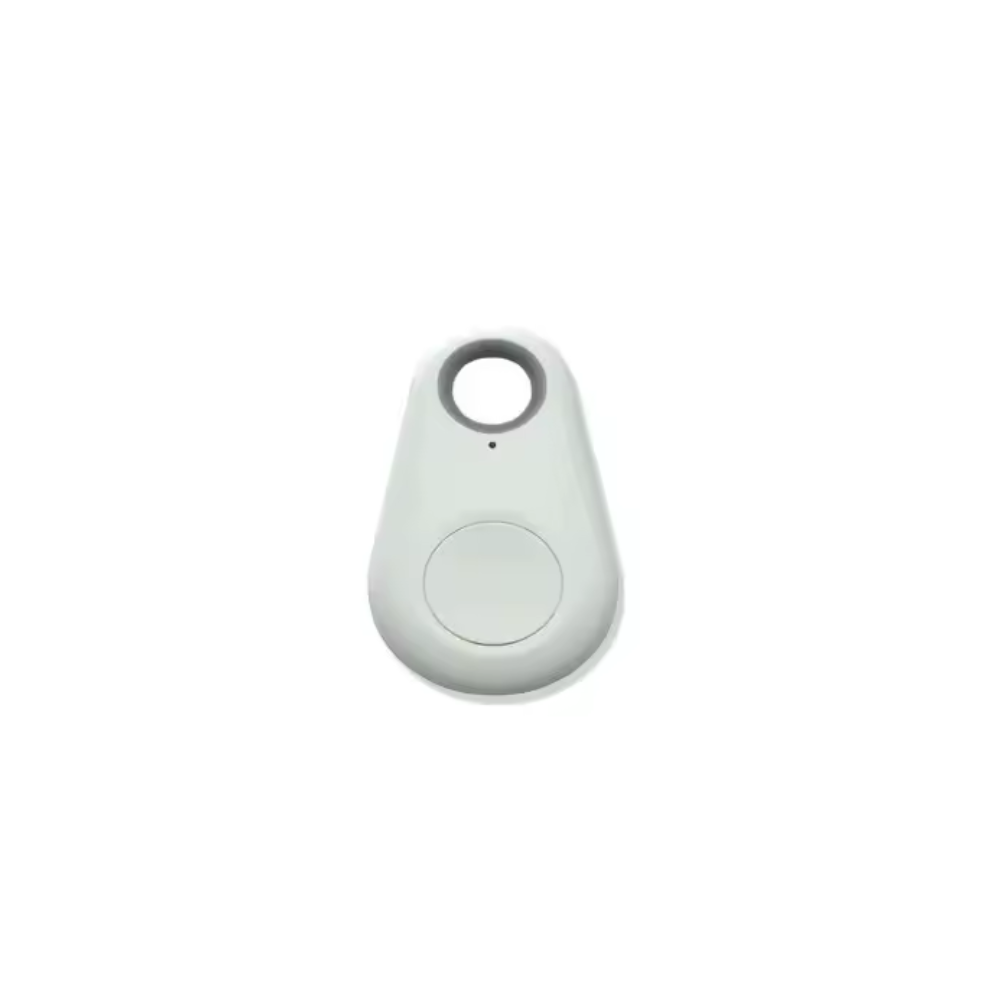 Mini rastreador localizador Bluetooth 4.0 compatible iOS y Android ⋆ Antipérdida llaves, mascotas, niños, maleta – Blanco