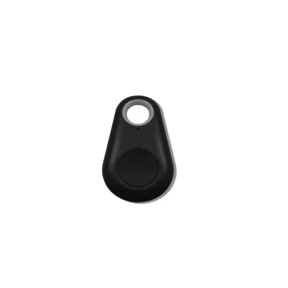 Mini rastreador localizador Bluetooth 4.0 compatible iOS y Android ⋆ Antipérdida llaves, mascotas, niños, maleta – Negro
