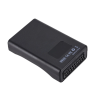 Convertidor SCART a HDMI 1080P ⋆ Adaptador de audio y vídeo Plug & Play para TV / DVD / Sky Box / STB ⋆ Negro compacto
