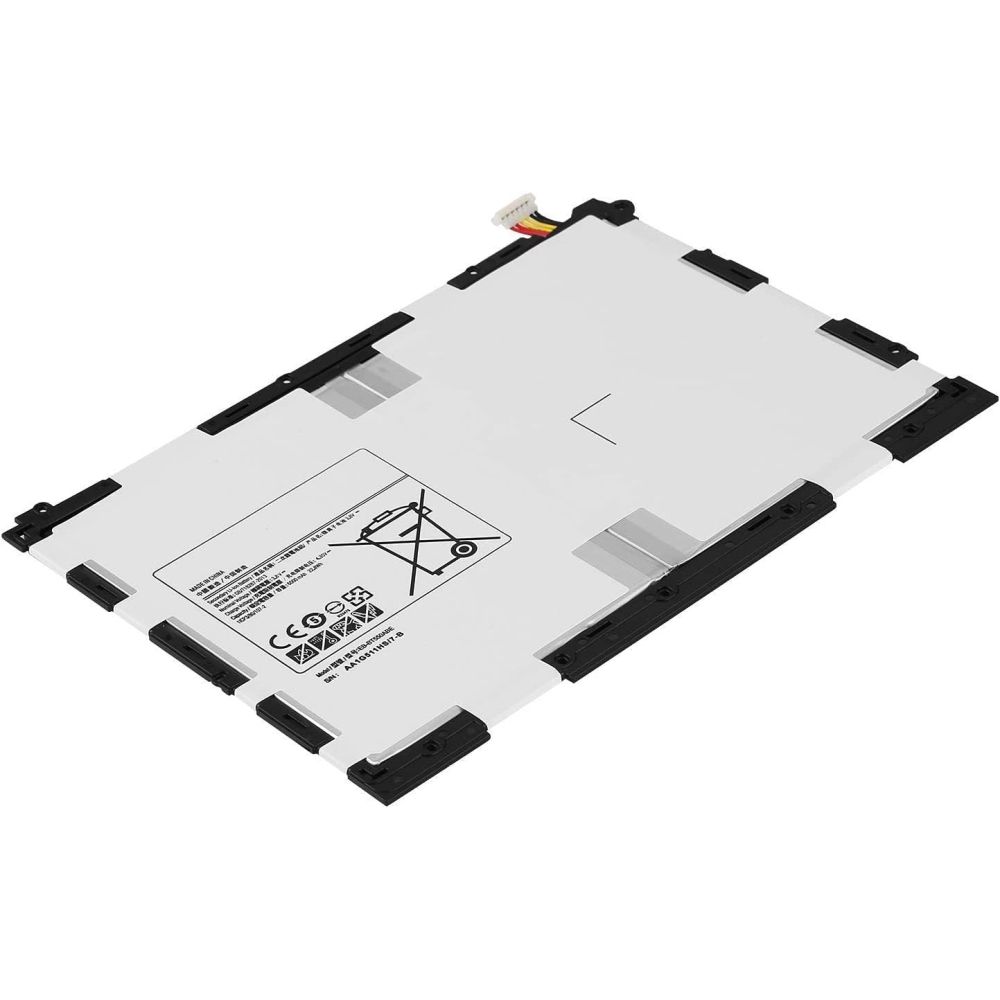 Batería compatible con Samsung Galaxy Tab A SM-T550 ⋆ EB-BT550ABE ⋆ Capacidad 6000 mAh ⋆ 3.8V ⋆ 22.8Wh ⋆ Li-ion