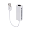 Adaptador USB 2.0 a RJ45 Ethernet 10/100Mbps ⋆ Compatible con Windows, Mac, Android ⋆ Plug & Play